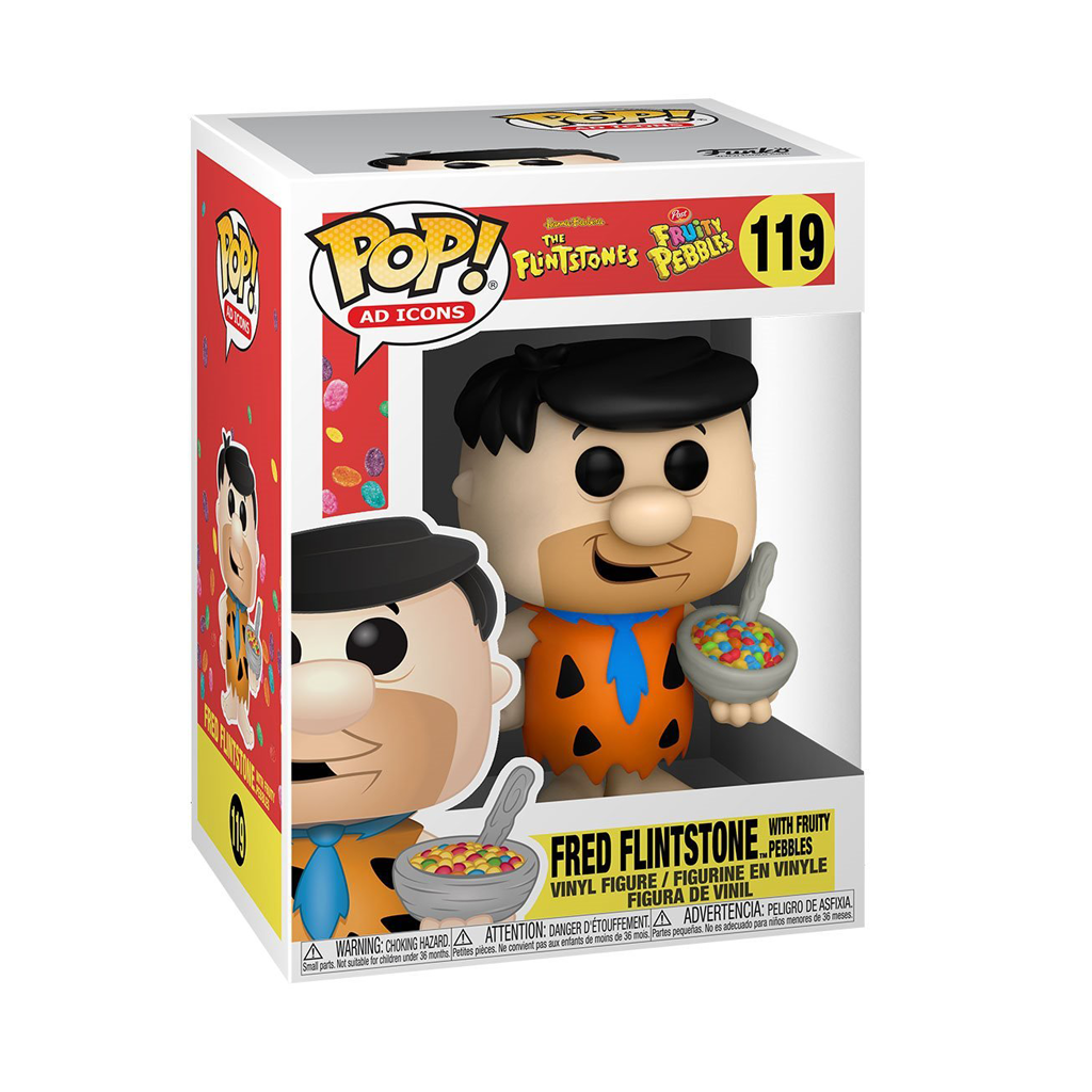 Funko POP! Fred Flintstone with Fruity Pebbles #119