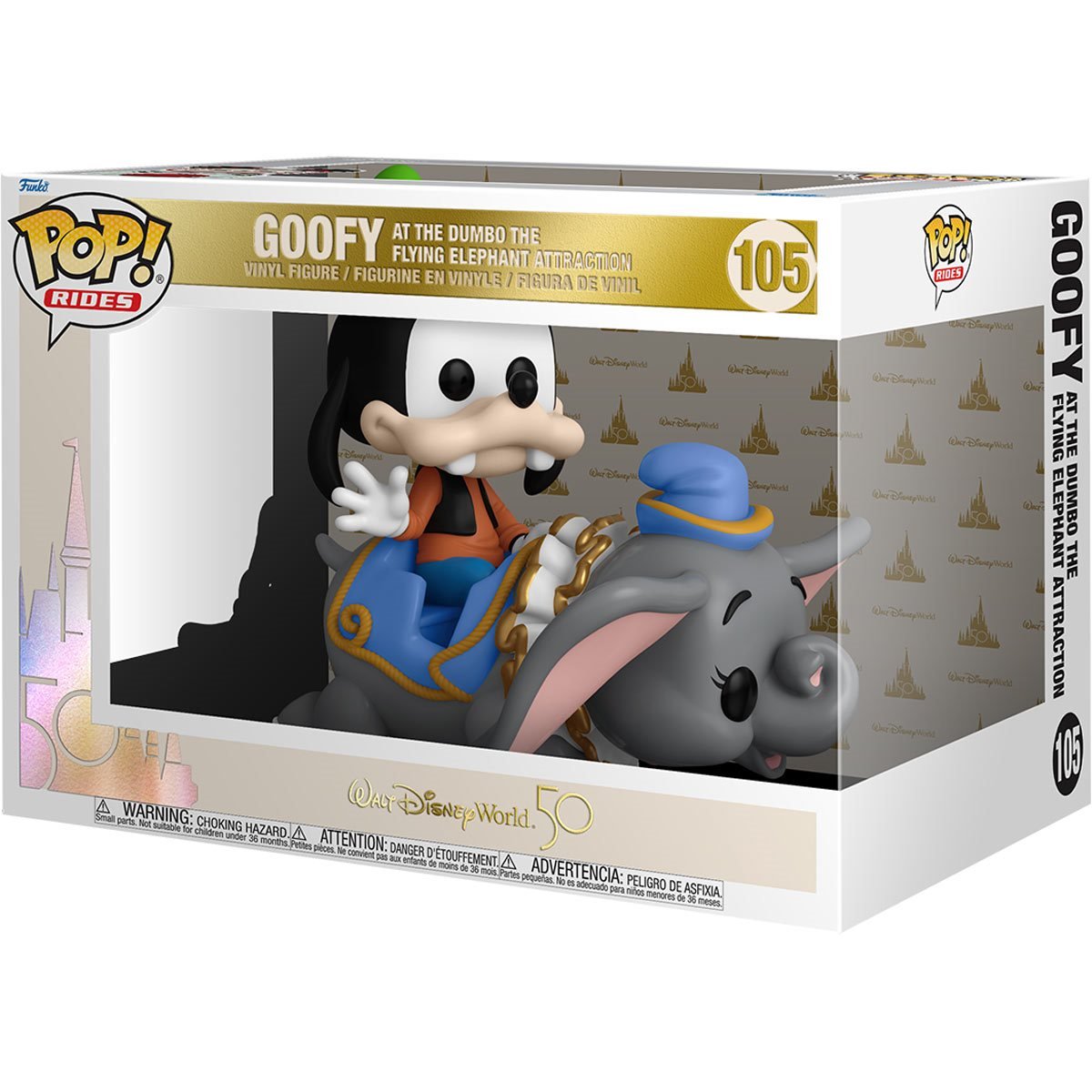 Funko Pop! Rides - Goofy at the Dumbo the Flying Elephant Attraction