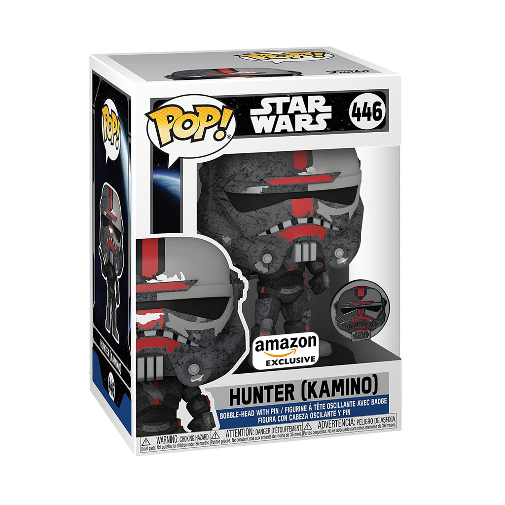 Funko POP! Star Wars Bad Batch Hunter (Kamino) Amazon Exclusive #446