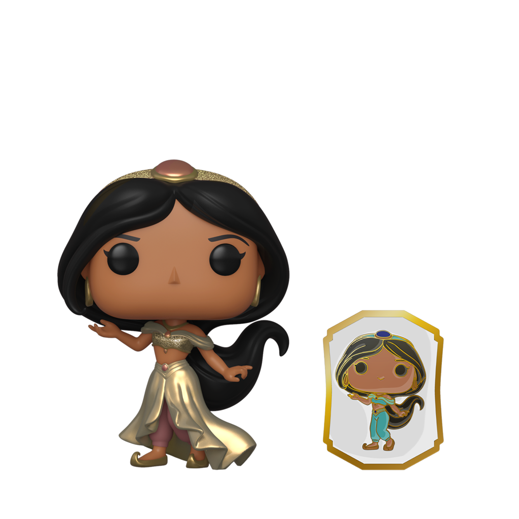 Funko POP! 2021 Fall Convention Princess Jasmine Pop & Pin #326