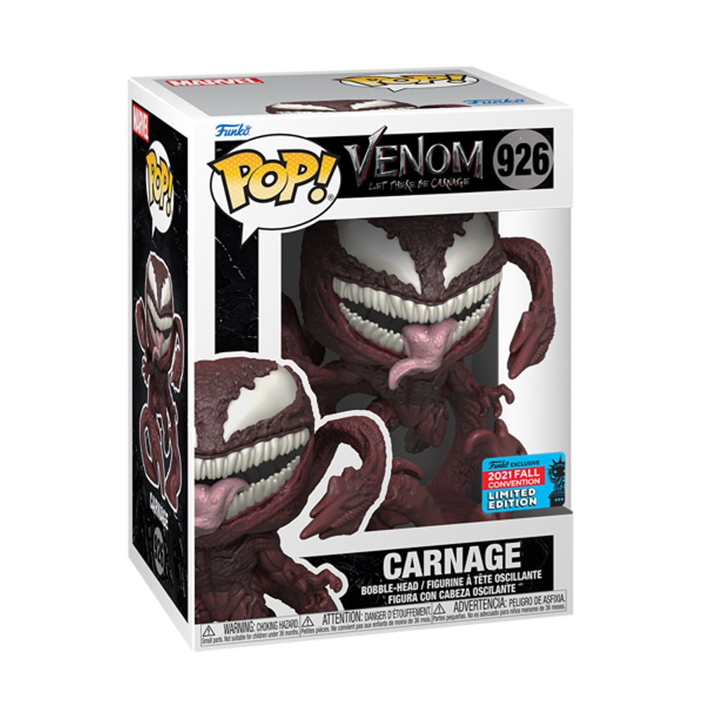 Funko POP! Carnage #926 New York Comic Con 2021 Exclusive
