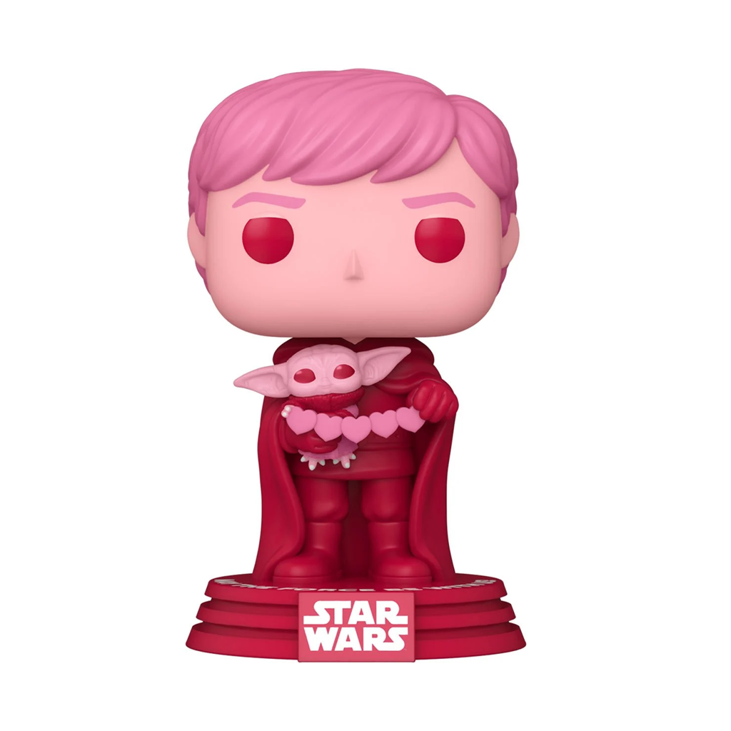 Funko Pop! Star Wars Luke and Grogu 494 Valentines Day