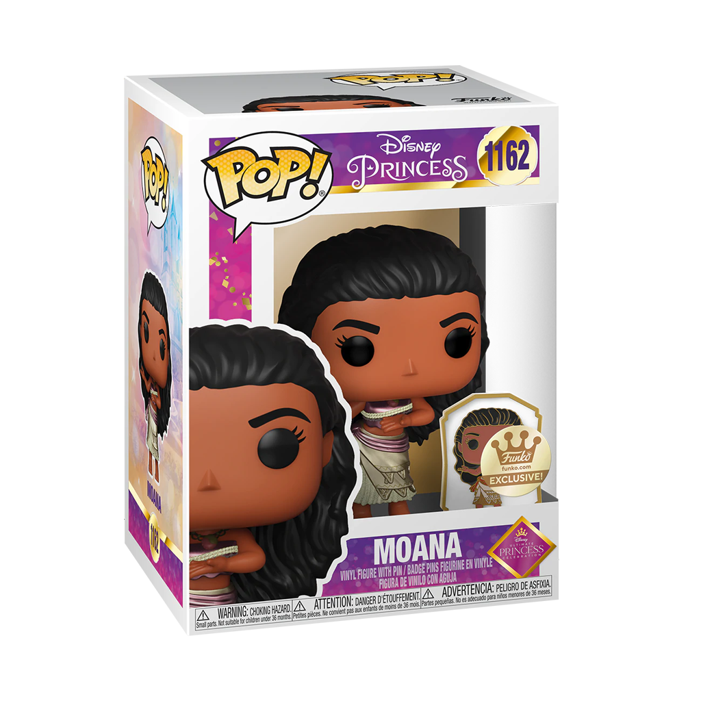 Funko POP! Princess Moana Pop & Pin #1162