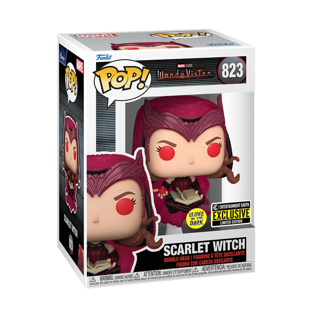 Funko POP! WandaVision Scarlet Witch Glow-in-the-Dark #823