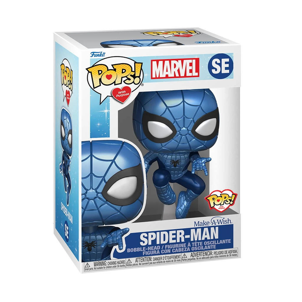 Funko POP! Spider-Man Make a Wish Metallic