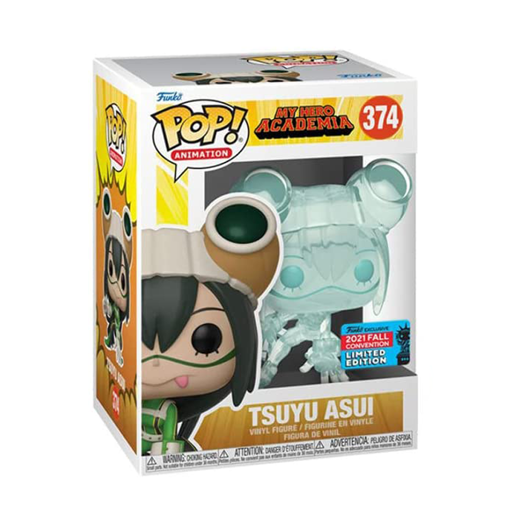 Funko POP! My Hero Academia Camouflage Tsuya Asui Vinyl Figure 2021 Fall Convention Exclusive #374