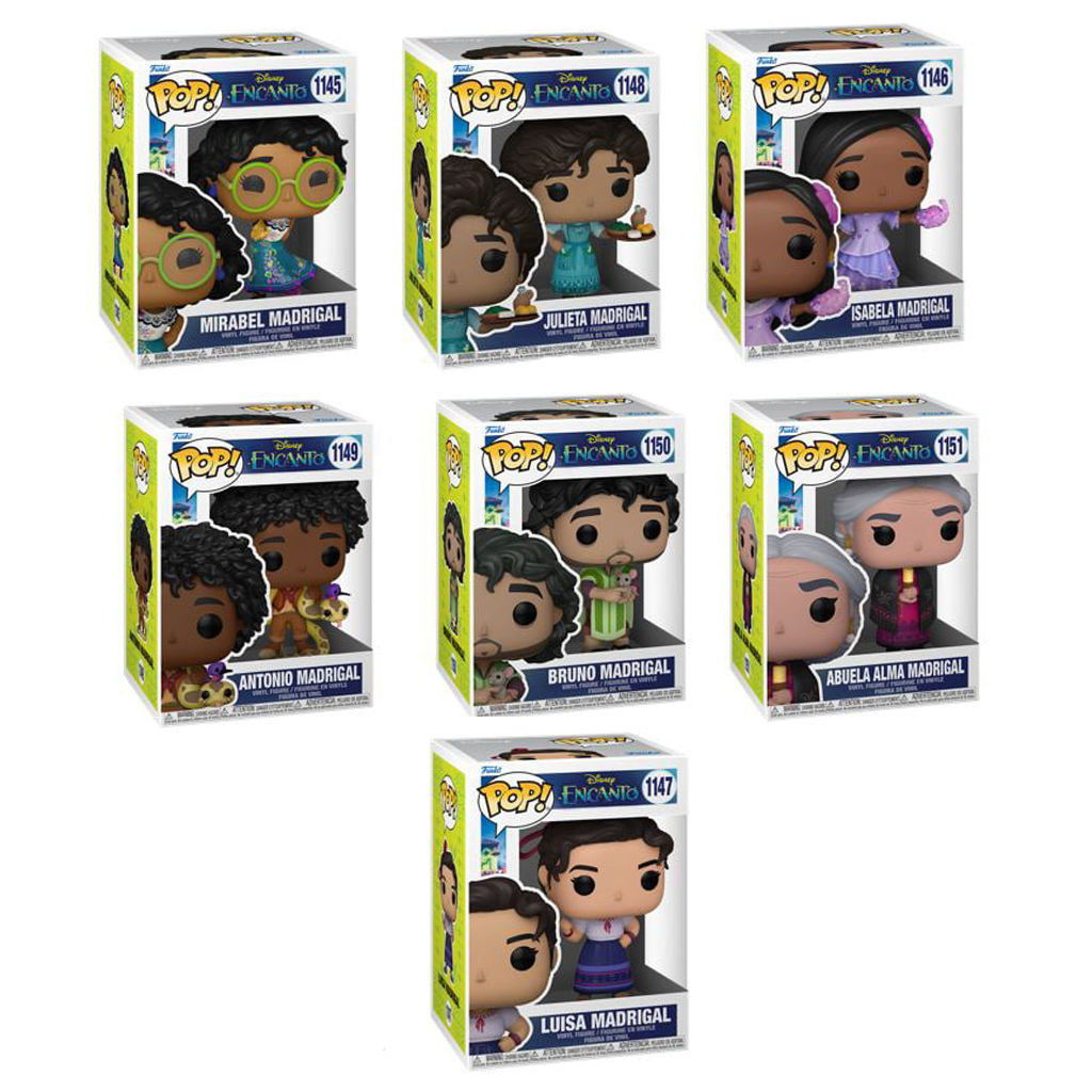 Encanto Family Funko Set of 7