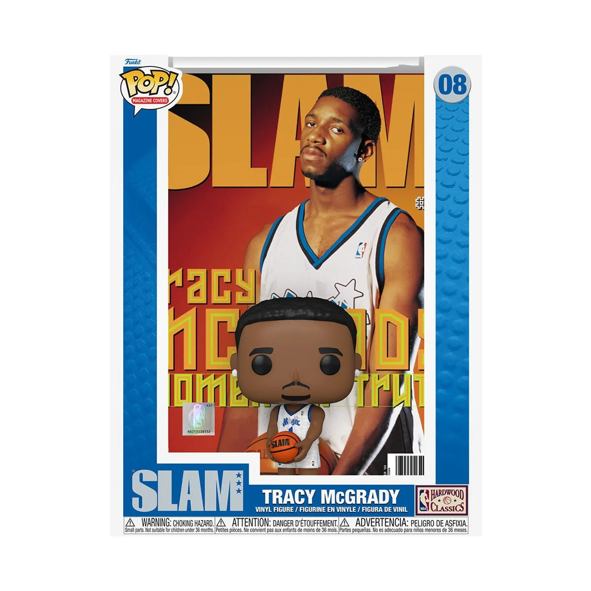 Funko POP! SLAM Tracy McGrady Cover Figure with Case #08