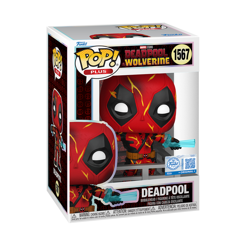 Funko Pop! Marvel: Deadpool & Wolverine - Deadpool (Time Ripper) Vinyl Figure #1567