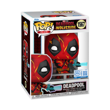 Funko Pop! Marvel: Deadpool & Wolverine - Deadpool (Time Ripper) Vinyl Figure #1567