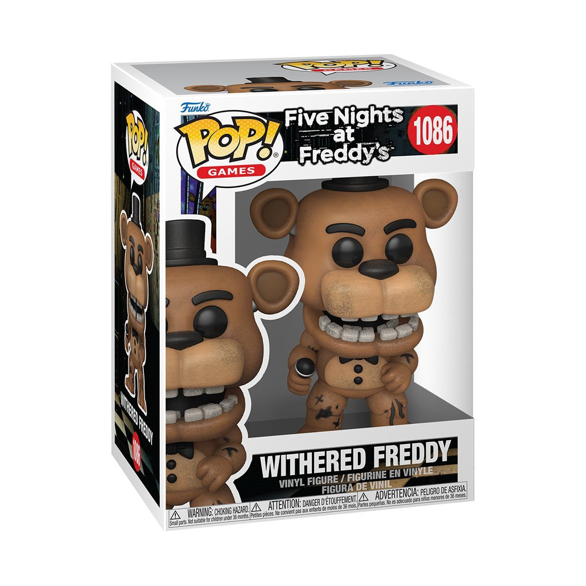 Withered Freddy Funko Pop! Vinyl Figure #1086