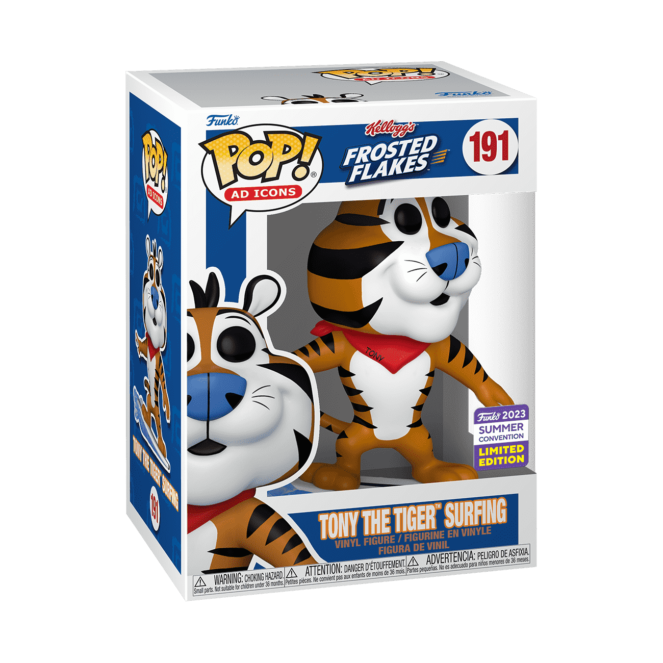 Kellogg's Tony the Tiger Surfing #191 Summer Convention 2023 Exclusive