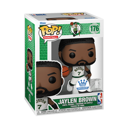 Funko Pop! NBA: Celtics - Jaylen Brown (City Edition Jersey) Vinyl Figure