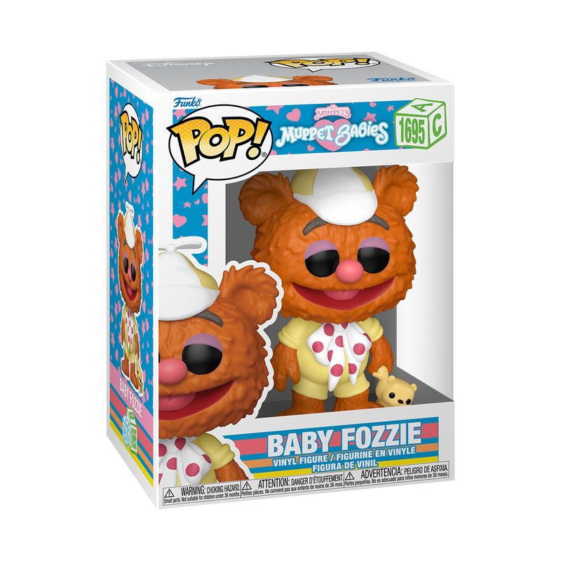 Funko Pop! Muppet Babies 1984 Kermit Fozzie Gonzo Piggy Rowlf Vinyl Figure 5 Pack Collectible
