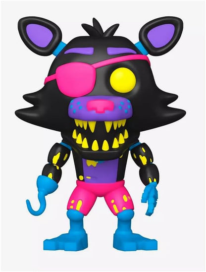 Five Nights at Freddy's Blacklight Foxy The Pirate #954 Hot Topic Exclusive