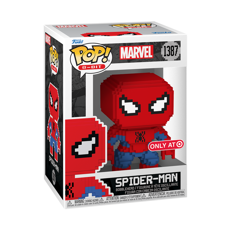 Funko Pop! Spider-Man 8-Bit #1387 Exclusive