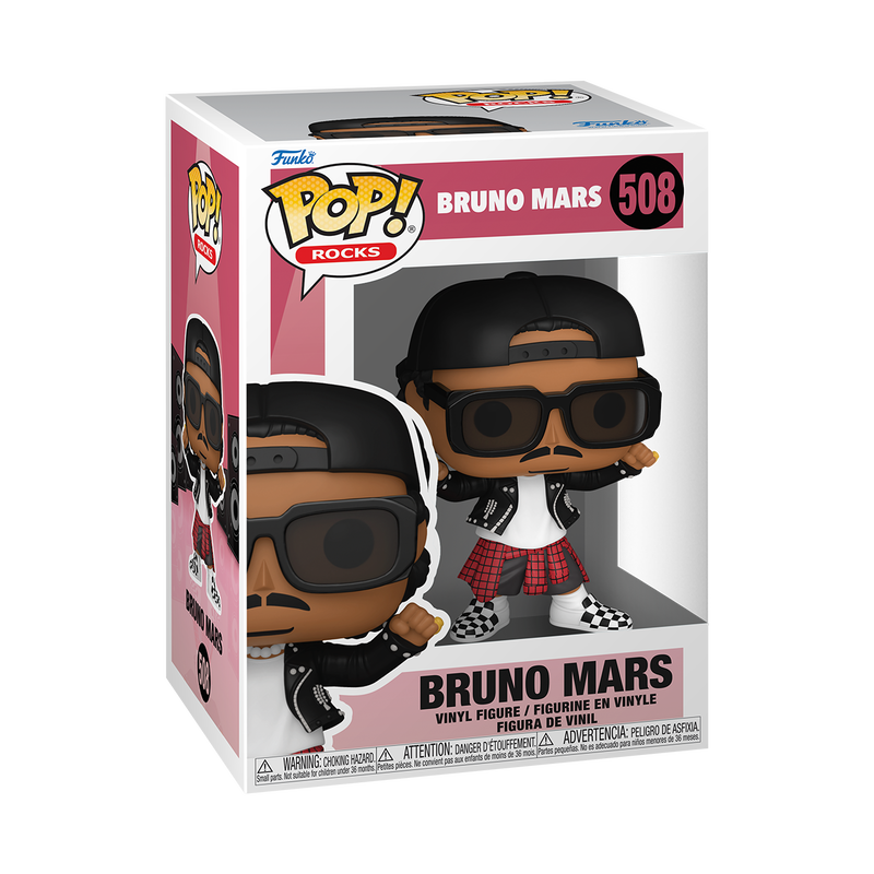 Funko Pop Rocks Bruno Mars APT Music Vinyl Figure 508