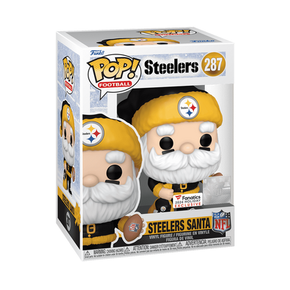 Funko Pop! NFL: Steelers Santa Vinyl Figure 287 - Fanatics Exclusive