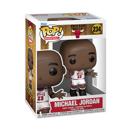 Funko Pop Vinyl Figure NBA Chicago Bulls Michael Jordan Shrug Pose 234