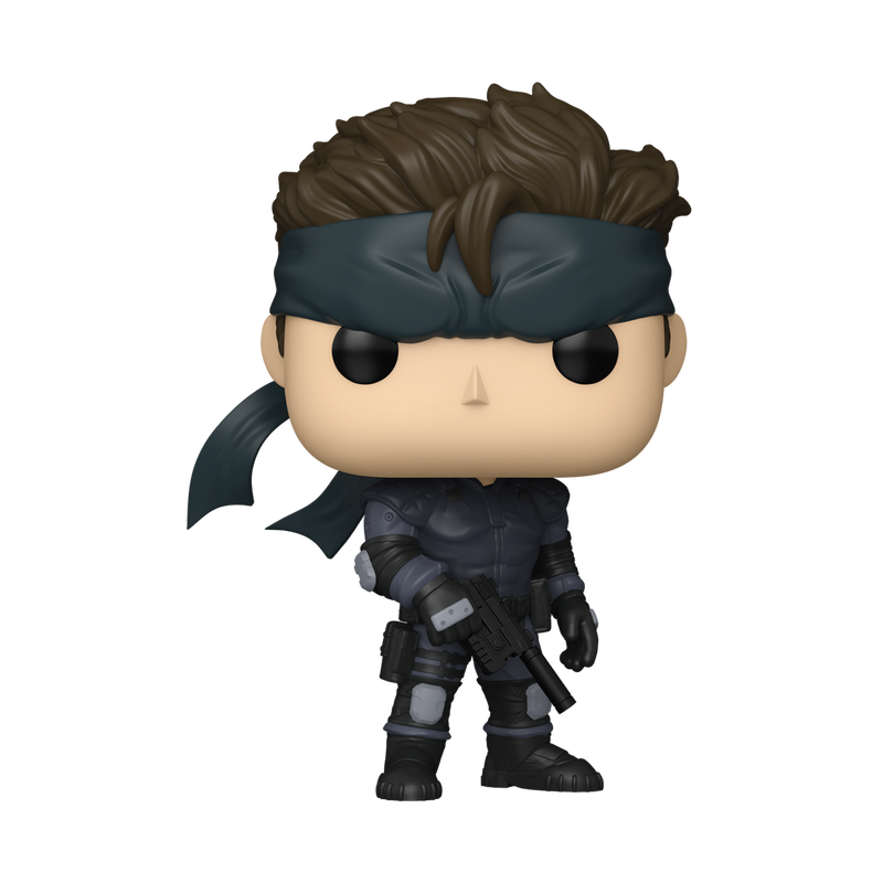 Funko Pop Games Metal Gear Solid Solid Snake Vinyl Figure 1297