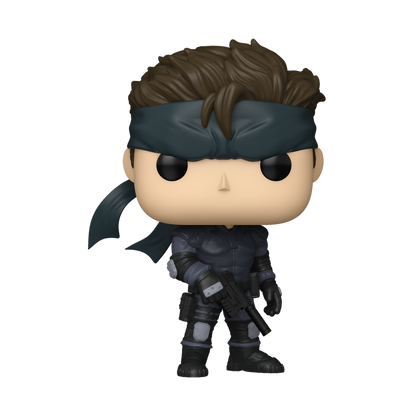 Funko Pop Games Metal Gear Solid Solid Snake Vinyl Figure 1297