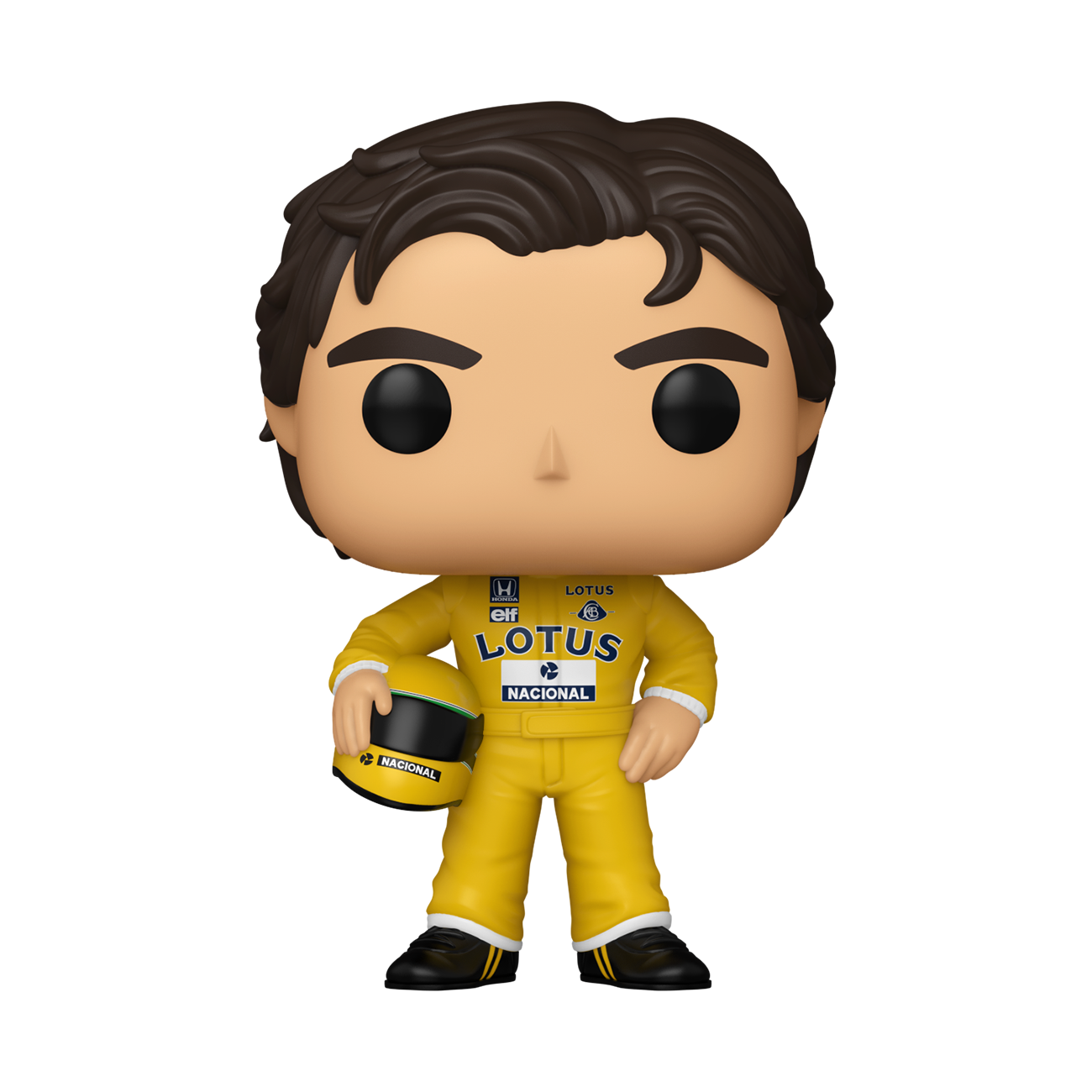 Ayrton Senna (Yellow Lotus Racing Suit) #10