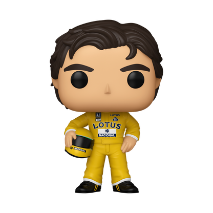 Ayrton Senna (Yellow Lotus Racing Suit) #10