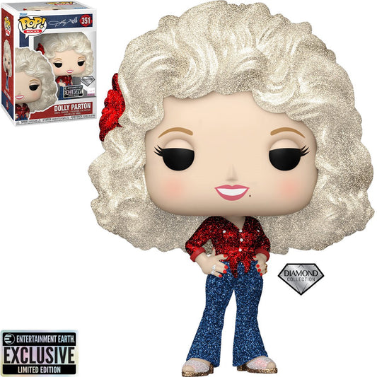 Dolly Parton '77 Tour Diamond Glitter #351 Entertainment Earth Exclusive