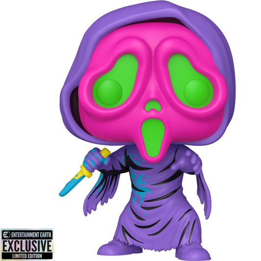 Ghost Face Black Light Funko Pop! Vinyl Figure #1607 - Entertainment Earth Exclusive