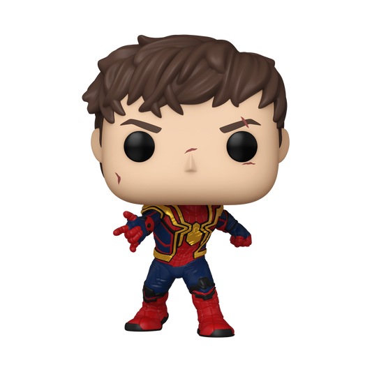 Spider-Man No Way Home Spider-Man Unmasked (Scars) Funko Shop Exclusive