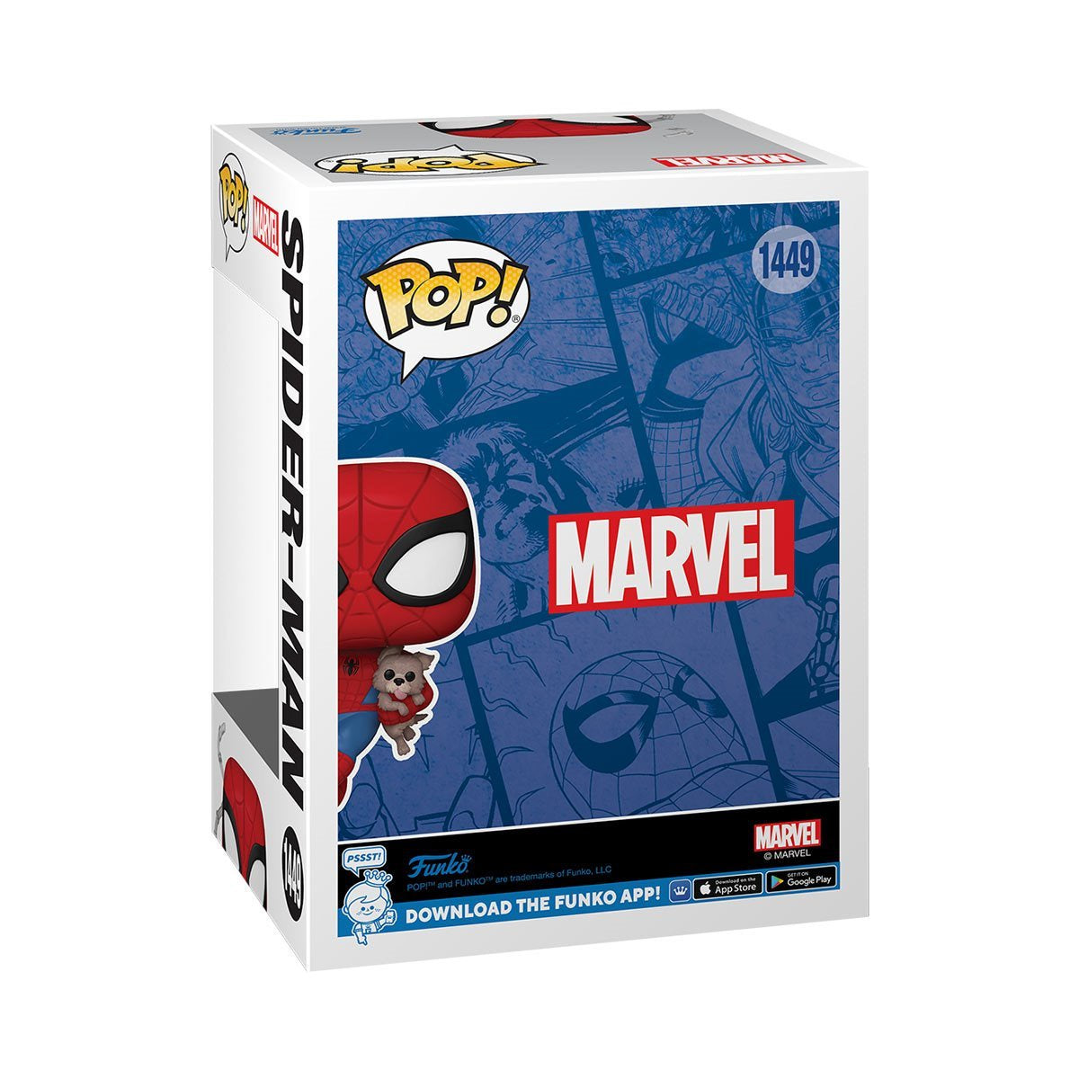 Spider-Man with Sandwich the Dog Funko Pop! Vinyl Figure #1449