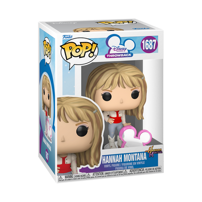 Funko Pop Vinyl Figure Disney Hannah Montana with Disney Icon 1687