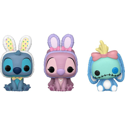 Stitch, Angel & Scrump Easter Funko Pocket Pop! Mini-Figure 3-Pack