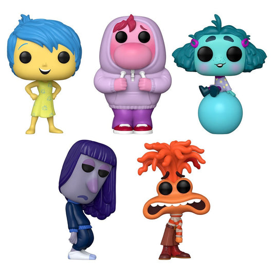 Inside Out 2 Joy, Anxiety, Envy, Embarrassment, Ennui