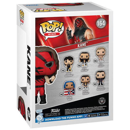 Funko Pop Vinyl WWE Kane Fanatics Collectible Figure with Enamel Pin 164