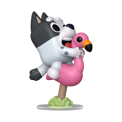 Funko Pop Vinyl Figure Bluey Muffin Flamingo Queen 2383