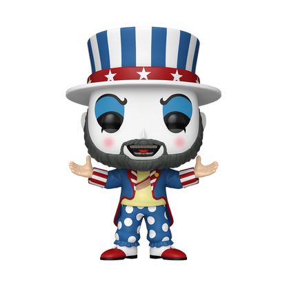Funko Pop! Movies: House of 1000 Corpses - Otis B. Driftwood, Captain Spaulding, and Baby Glitter Vinyl Figures