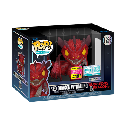 Funko Pop Games Dungeons and Dragons Red Dragon Wyrmling 1256 Vinyl Figure