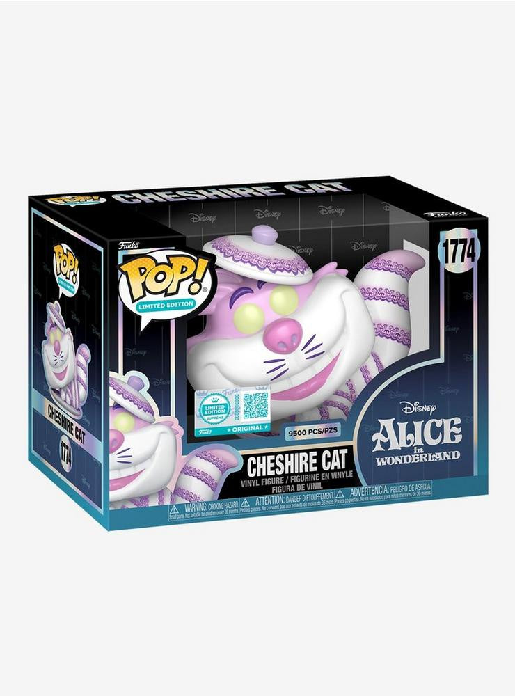 Funko Pop Disney Alice in Wonderland Cheshire Cat Vinyl Figure Number 1174 BoxLunch 9500