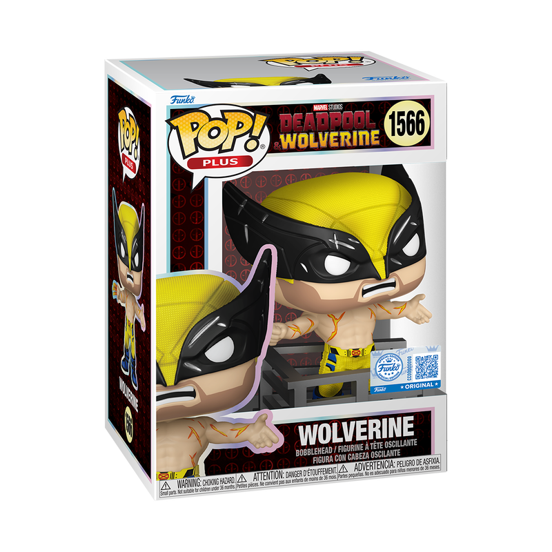 Funko Pop! Marvel Deadpool and Wolverine Wolverine Time Ripper Vinyl Figure Number 1566