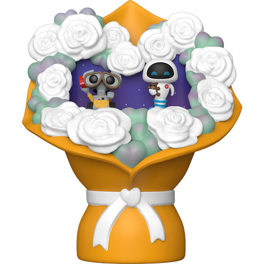 Wall-E Valentines Wall-E and Eve Funko Bitty Pop! Mini-Figure Bouquet