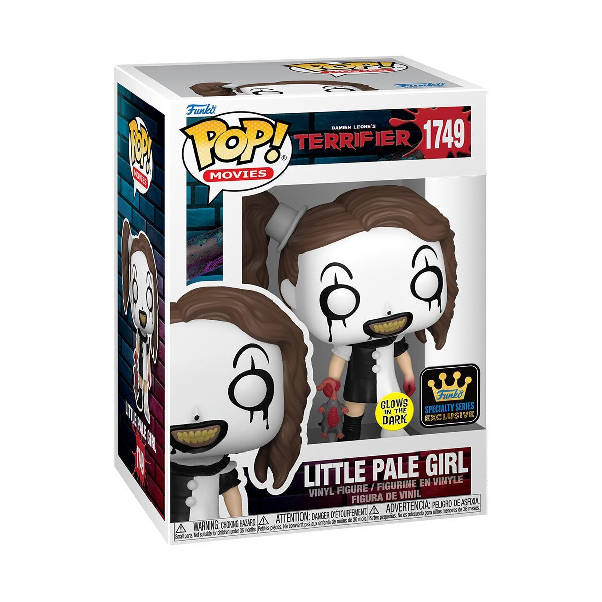 Little Pale Girl Glow-in-the-Dark Funko Pop! Vinyl Figure #1749