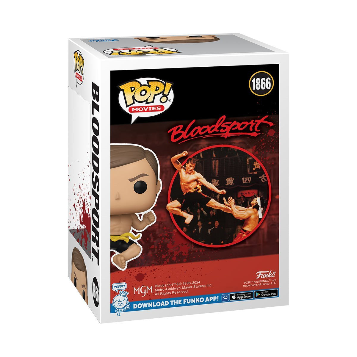 Frank Dux Bloodsport Vinyl Figure #1866