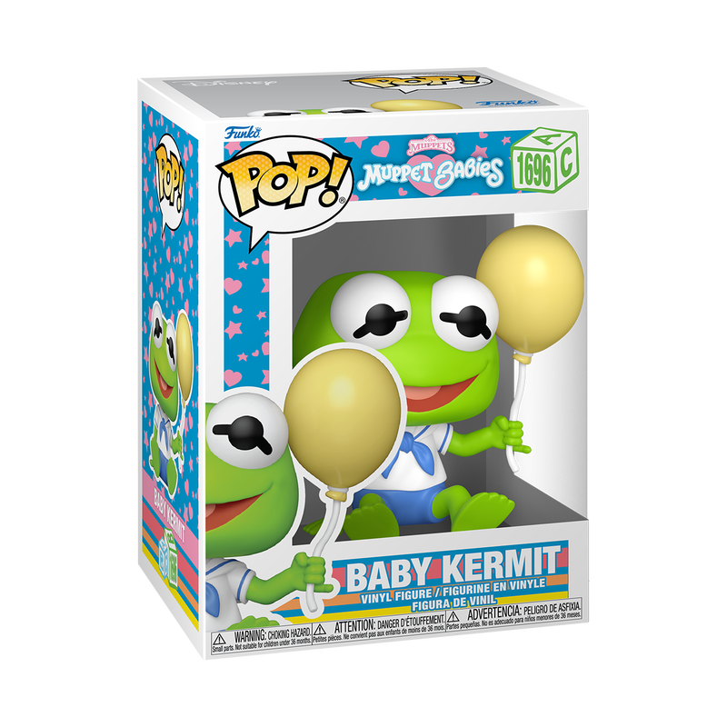 Funko Pop! Muppet Babies 1984 Kermit Fozzie Gonzo Piggy Rowlf Vinyl Figure 5 Pack Collectible