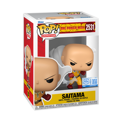 Funko Pop Vinyl Figure One Punch Man Saitama Punching Specialty Series 2531