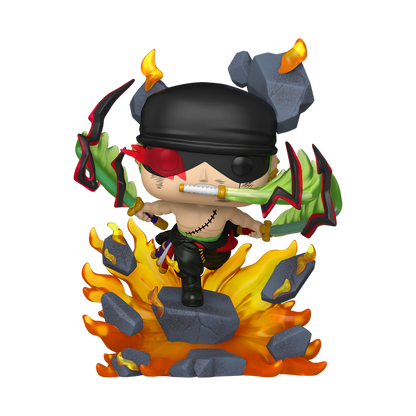Funko Pop Premium Vinyl Figure One Piece Roronoa Zoro King of Hell 2151