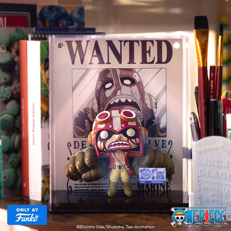 Funko Pop! Poster: One Piece - Usopp (Wanted) Collectible Vinyl Figure