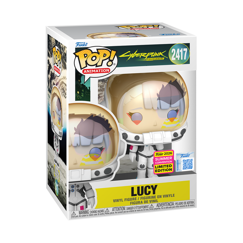 Funko Pop Animation Cyberpunk Edgerunners Lucy in Spacesuit 2417