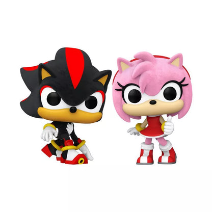Funko Pop! Sonic the Hedgehog Shadow & Amy Flocked 2 Pack