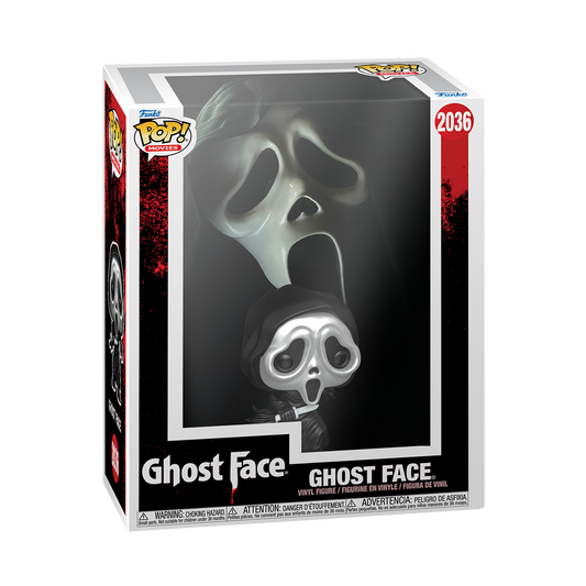 Funko Pop VHS Cover Ghost Face Metallic Vinyl Figure with Protective Case Scream 2036